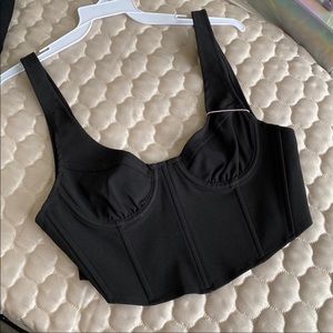 Black Corset Top
